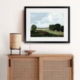 Shop Green Grove Art Print-Abstract, Green, Horizontal, Rectangle, View All, WA-framed painted poster wall decor artwork