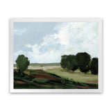 Shop Green Grove Art Print-Abstract, Green, Horizontal, Rectangle, View All, WA-framed painted poster wall decor artwork