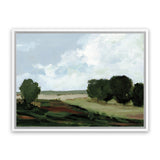 Shop Green Grove Canvas Art Print-Abstract, Green, Horizontal, Rectangle, View All, WA-framed wall decor artwork