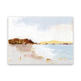 Shop Calm Water Canvas Art Print-Abstract, Horizontal, Landscape, Neutrals, Rectangle, View All, WA-framed wall decor artwork