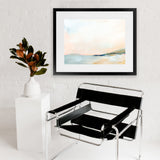 Shop Open Sky Over Water Art Print-Abstract, Horizontal, Neutrals, Rectangle, View All, WA-framed painted poster wall decor artwork