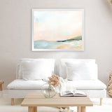 Shop Open Sky Over Water Art Print-Abstract, Horizontal, Neutrals, Rectangle, View All, WA-framed painted poster wall decor artwork