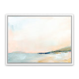 Shop Open Sky Over Water Canvas Art Print-Abstract, Horizontal, Neutrals, Rectangle, View All, WA-framed wall decor artwork