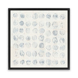 Shop Circles on White (Square) Canvas Art Print-Abstract, Neutrals, Square, View All, WA-framed wall decor artwork