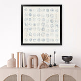 Shop Circles on White (Square) Art Print-Abstract, Neutrals, Square, View All, WA-framed painted poster wall decor artwork