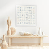 Shop Circles on White (Square) Art Print-Abstract, Neutrals, Square, View All, WA-framed painted poster wall decor artwork