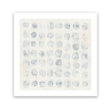Shop Circles on White (Square) Art Print-Abstract, Neutrals, Square, View All, WA-framed painted poster wall decor artwork