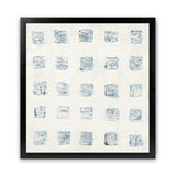 Shop Squares on White (Square) Art Print-Abstract, Neutrals, Square, View All, WA-framed painted poster wall decor artwork