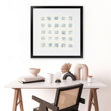 Shop Squares on White (Square) Art Print-Abstract, Neutrals, Square, View All, WA-framed painted poster wall decor artwork