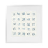 Shop Squares on White (Square) Art Print-Abstract, Neutrals, Square, View All, WA-framed painted poster wall decor artwork