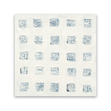 Shop Squares on White (Square) Canvas Art Print-Abstract, Neutrals, Square, View All, WA-framed wall decor artwork