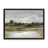 Shop Cool April Day Canvas Art Print-Abstract, Brown, Green, Horizontal, Landscape, Rectangle, View All, WA-framed wall decor artwork