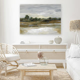 Shop Cool April Day Canvas Art Print-Abstract, Brown, Green, Horizontal, Landscape, Rectangle, View All, WA-framed wall decor artwork