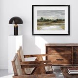 Shop Cool April Day Art Print-Abstract, Brown, Green, Horizontal, Landscape, Rectangle, View All, WA-framed painted poster wall decor artwork