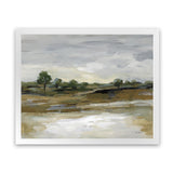 Shop Cool April Day Art Print-Abstract, Brown, Green, Horizontal, Landscape, Rectangle, View All, WA-framed painted poster wall decor artwork