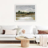 Shop Cool April Day Art Print-Abstract, Brown, Green, Horizontal, Landscape, Rectangle, View All, WA-framed painted poster wall decor artwork