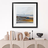 Shop Southern Ute (Square) Art Print-Abstract, Blue, Square, View All, WA-framed painted poster wall decor artwork