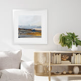 Shop Southern Ute (Square) Art Print-Abstract, Blue, Square, View All, WA-framed painted poster wall decor artwork