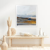 Shop Southern Ute (Square) Art Print-Abstract, Blue, Square, View All, WA-framed painted poster wall decor artwork