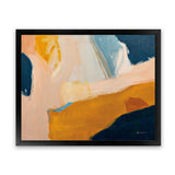 Shop Golden Gate Art Print-Abstract, Blue, Horizontal, Orange, Rectangle, View All, WA-framed painted poster wall decor artwork