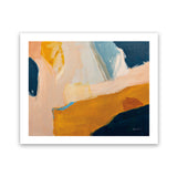 Shop Golden Gate Art Print-Abstract, Blue, Horizontal, Orange, Rectangle, View All, WA-framed painted poster wall decor artwork