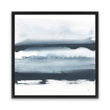 Shop Waterway Minimalism II (Square) Canvas Art Print-Abstract, Blue, Square, View All, WA-framed wall decor artwork