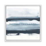 Shop Waterway Minimalism II (Square) Canvas Art Print-Abstract, Blue, Square, View All, WA-framed wall decor artwork