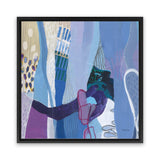 Shop Periwinkle (Square) Canvas Art Print-Abstract, Purple, Square, View All, WA-framed wall decor artwork