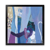 Shop Periwinkle (Square) Art Print-Abstract, Purple, Square, View All, WA-framed painted poster wall decor artwork