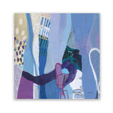 Shop Periwinkle (Square) Art Print-Abstract, Purple, Square, View All, WA-framed painted poster wall decor artwork