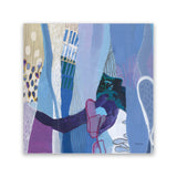 Shop Periwinkle (Square) Canvas Art Print-Abstract, Purple, Square, View All, WA-framed wall decor artwork