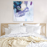 Shop Abstract Layers II Purple (Square) Canvas Art Print-Abstract, Purple, Square, View All, WA-framed wall decor artwork