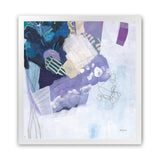 Shop Abstract Layers II Purple (Square) Art Print-Abstract, Purple, Square, View All, WA-framed painted poster wall decor artwork