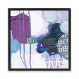 Shop Abstract Layers IV Purple (Square) Canvas Art Print-Abstract, Purple, Square, View All, WA-framed wall decor artwork