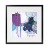Shop Abstract Layers IV Purple (Square) Art Print-Abstract, Purple, Square, View All, WA-framed painted poster wall decor artwork