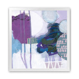 Shop Abstract Layers IV Purple (Square) Art Print-Abstract, Purple, Square, View All, WA-framed painted poster wall decor artwork
