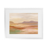 Shop Desert Hues Art Print-Abstract, Horizontal, Orange, Rectangle, View All, WA-framed painted poster wall decor artwork