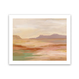 Shop Desert Hues Art Print-Abstract, Horizontal, Orange, Rectangle, View All, WA-framed painted poster wall decor artwork
