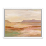 Shop Desert Hues Canvas Art Print-Abstract, Horizontal, Orange, Rectangle, View All, WA-framed wall decor artwork