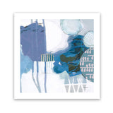 Shop Abstract Layers IV Blue (Square) Art Print-Abstract, Blue, Purple, Square, View All, WA-framed painted poster wall decor artwork