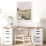 Shop Dream Valley II Neutral Crop II Art Print-Abstract, Green, Neutrals, Portrait, Rectangle, View All, WA-framed painted poster wall decor artwork