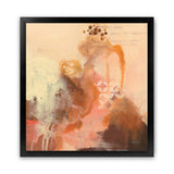 Shop Abstract Layers II Sunrise (Square) Art Print-Abstract, Orange, Square, View All, WA-framed painted poster wall decor artwork