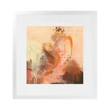 Shop Abstract Layers II Sunrise (Square) Art Print-Abstract, Orange, Square, View All, WA-framed painted poster wall decor artwork