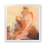 Shop Abstract Layers II Sunrise (Square) Art Print-Abstract, Orange, Square, View All, WA-framed painted poster wall decor artwork