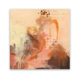 Shop Abstract Layers II Sunrise (Square) Art Print-Abstract, Orange, Square, View All, WA-framed painted poster wall decor artwork