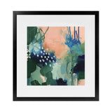 Shop Abstract Layers III Sunrise (Square) Art Print-Abstract, Green, Square, View All, WA-framed painted poster wall decor artwork
