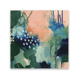 Shop Abstract Layers III Sunrise (Square) Canvas Art Print-Abstract, Green, Square, View All, WA-framed wall decor artwork