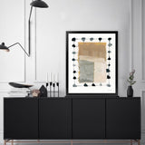 Shop Neutral Collage II Art Print-Abstract, Brown, Portrait, Rectangle, View All, WA-framed painted poster wall decor artwork