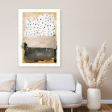 Shop Neutral Collage III Canvas Art Print-Abstract, Brown, Portrait, Rectangle, View All, WA-framed wall decor artwork