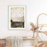 Shop Neutral Collage III Canvas Art Print-Abstract, Brown, Portrait, Rectangle, View All, WA-framed wall decor artwork
